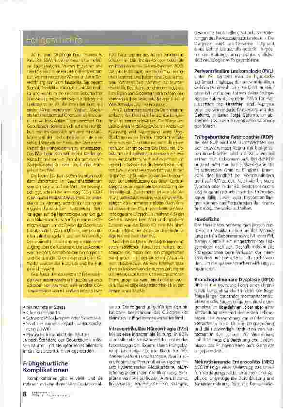 Vorschauseite 2: Extrem kleine FrühgeboreneDie kritischen ersten Lebensstunden