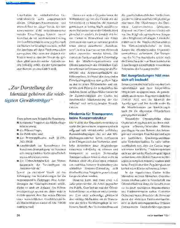 Vorschauseite 2: Offenheit schafft Vertrauen