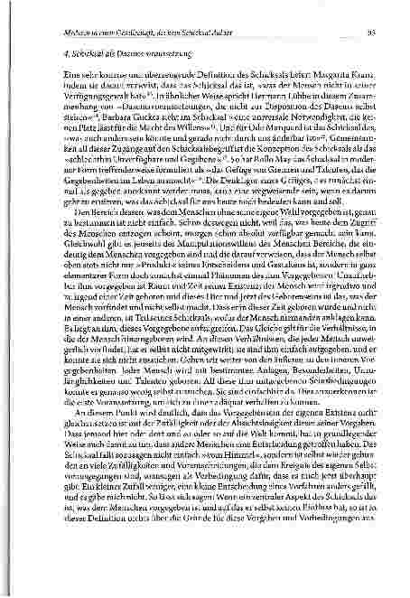 Vorschauseite 5: Medizin in einer Gesellschaft, die kein Schicksal duldet Eine Kritik des Machbarkeitsdenkens der modernen Medizin