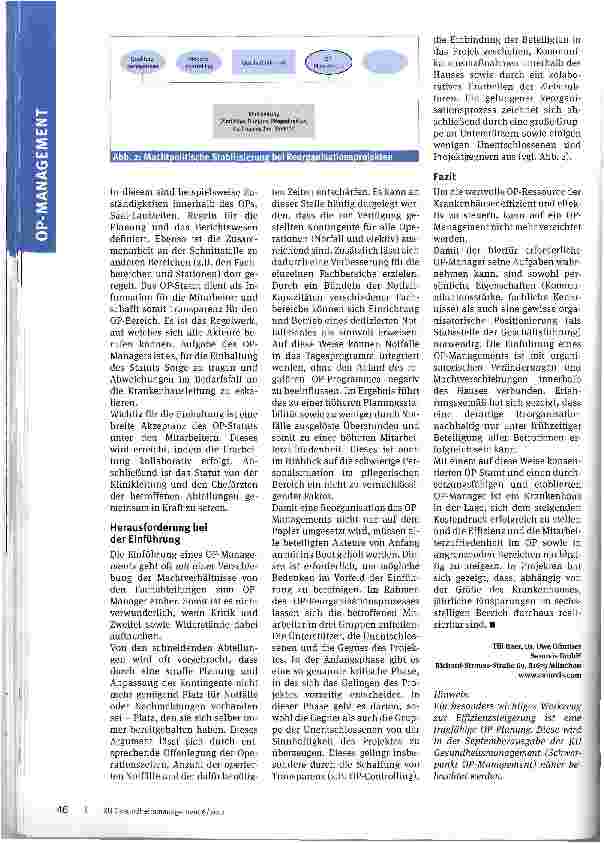Vorschauseite 3: Der teuerste Bereich im Krankenhaus