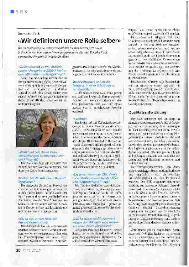Vorschauseite 3: Innovative Modelle der Vorsorge und Versorgung