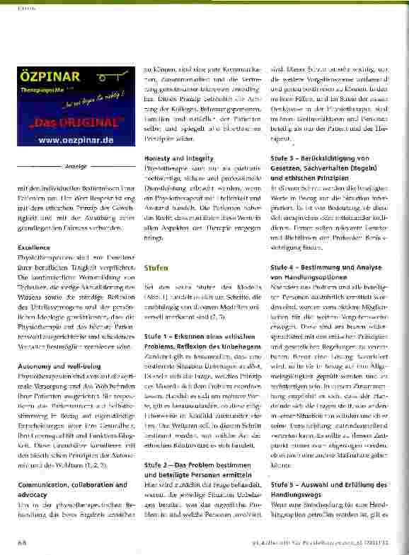 Vorschauseite 2: Respect, Excellence, Autonomy, Communication and Honesty