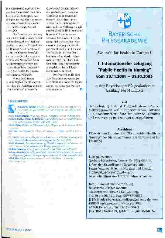 Vorschauseite 4: Grenzen der Behandlungspflicht und Pflegestandards