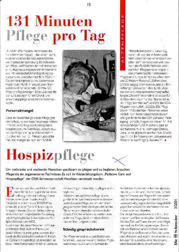 Vorschauseite 1: Hospitzpflege