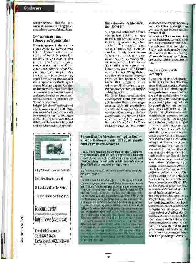 Vorschauseite 2: Ein Girokonto für die Arbeitszeit