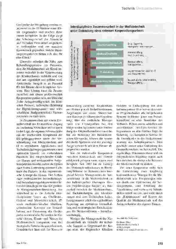 Vorschauseite 2: Medizintechnik geht alle an