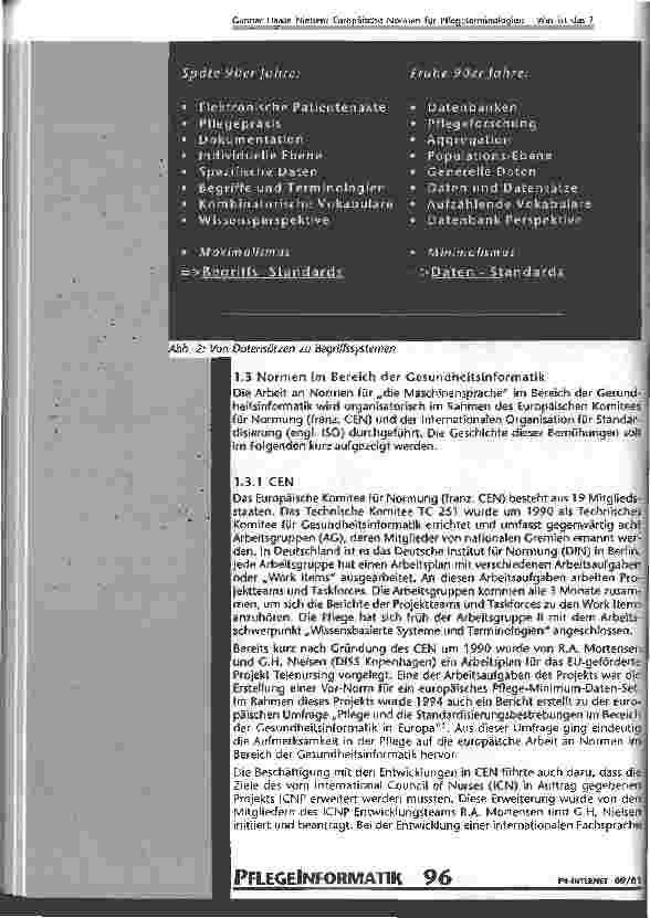 Vorschauseite 4: Europäische Normen für Pflegeterminologien - was ist das?