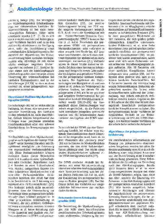 Vorschauseite 3: Präoperative Evaluierung und Risikoabschätzung