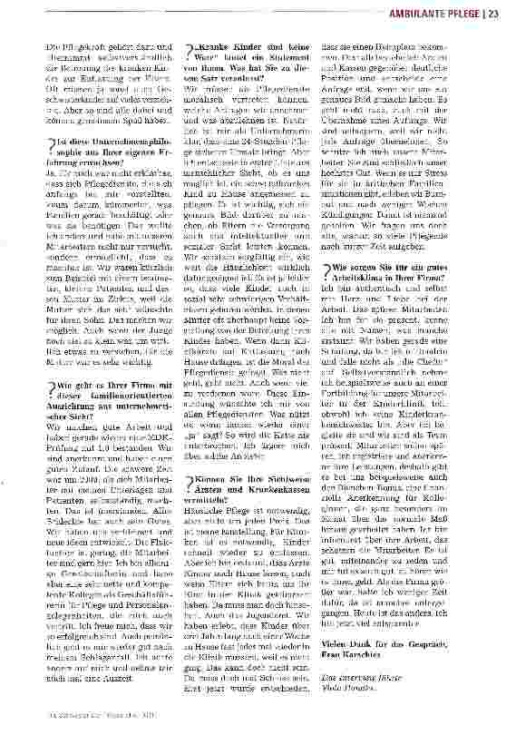 Vorschauseite 3: „Wir sind eine große Familie