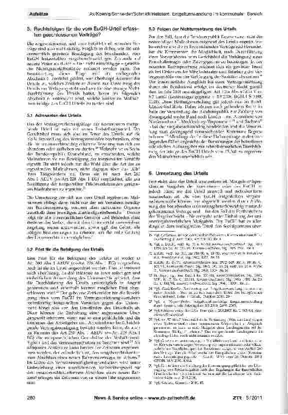 Vorschauseite 4: Entgeltumwandlung im kommunalen Bereich: Handlungsbedarf nach dem Urteil des EuGH vom 15. Juli 2010 - Rs. C-271/08 - (ZTR 2010, 590)