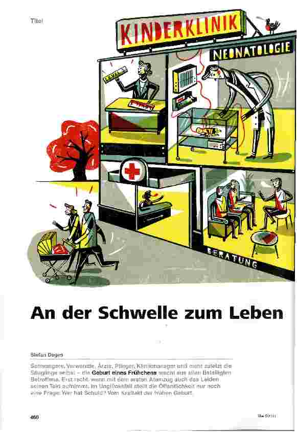 Vorschauseite 1: An der Schwelle zum Leben