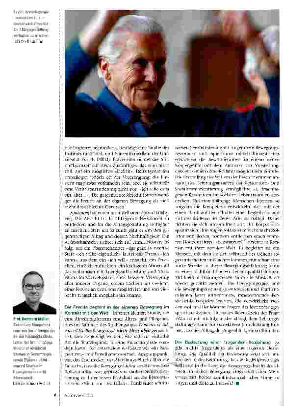 Vorschauseite 3: Lebenslang Freunde an der eigenen Bewegung