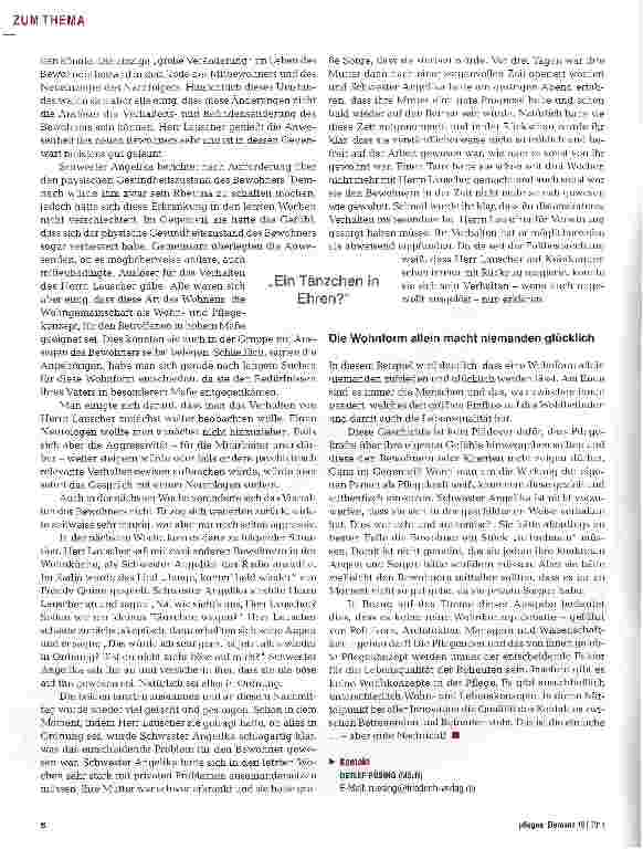 Vorschauseite 3: Der Wohnraum - nur ein Teil des Glücks