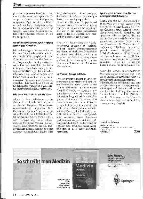 Vorschauseite 3: Ungewöhnliche Krankenhaus-Architektur als Differenzierungsmerkmal die Pyramide von Fürth