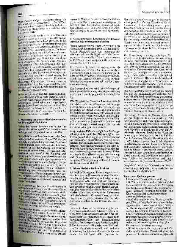 Vorschauseite 2: Interne Revision