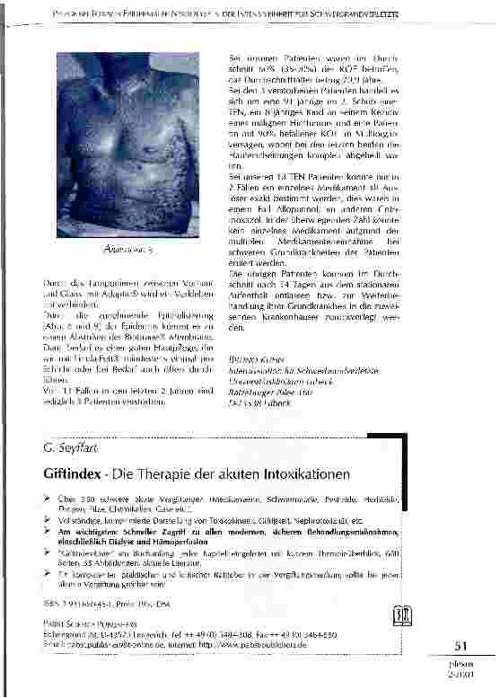 Vorschauseite 4: Pflege bei toxisch epidermaler Nekrolyse in der Intensiveinheit für Schwerbrandverletzte / Lübeck