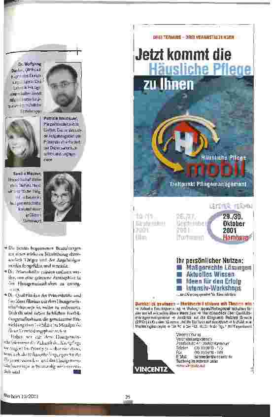 Vorschauseite 4: Im Prinzip: Ja! Ein Jahr Hausgemeinschaften in Dießen