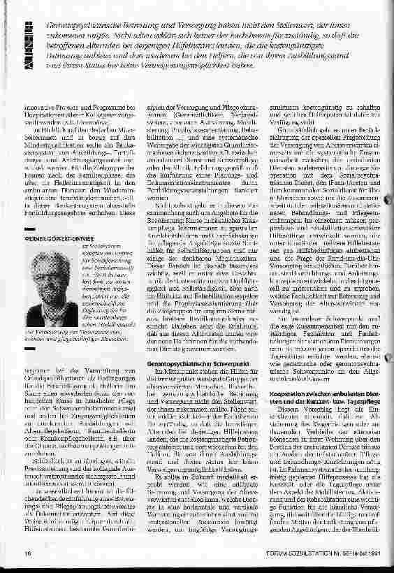 Vorschauseite 3: Bedarf und Hilfen Schritt für Schritt vernetzen