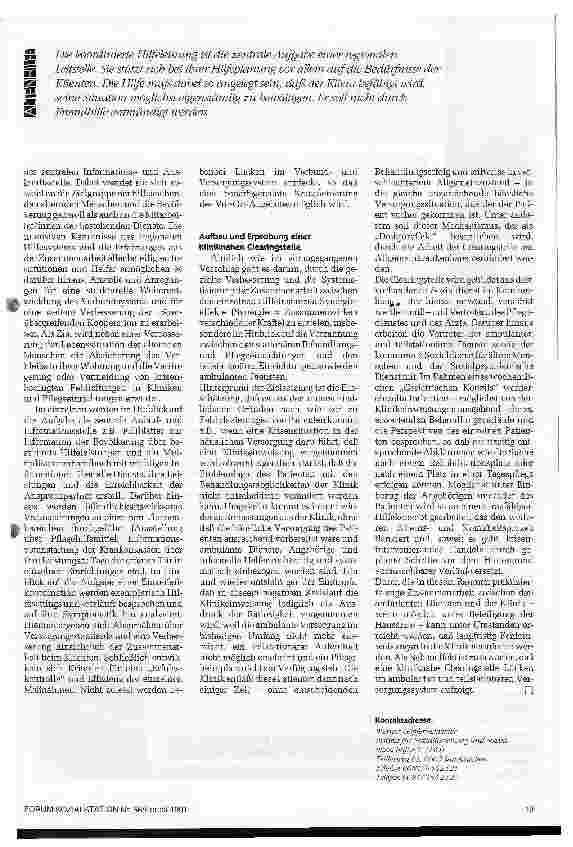 Vorschauseite 5: Bedarf und Hilfen Schritt für Schritt vernetzen
