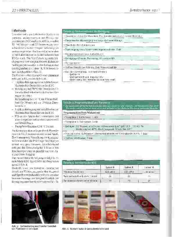 Vorschauseite 3: Untersuchung zur reproduzierbaren Reinigung von Instrumenten anhand eines Worst-Case-Modells