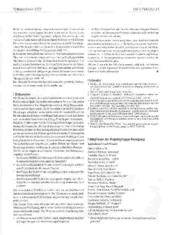 Vorschauseite 6: Untersuchung zur reproduzierbaren Reinigung von Instrumenten anhand eines Worst-Case-Modells