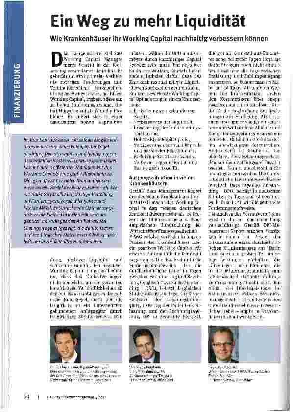 Vorschauseite 1: Ein Weg zu mehr Liquidität