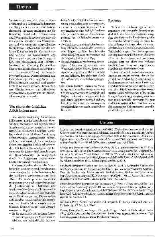 Vorschauseite 4: Von der Einrichtung zur Person Reform der Eingliederungshilfe und ihre Bedeutung für Dienste und Einrichtungen