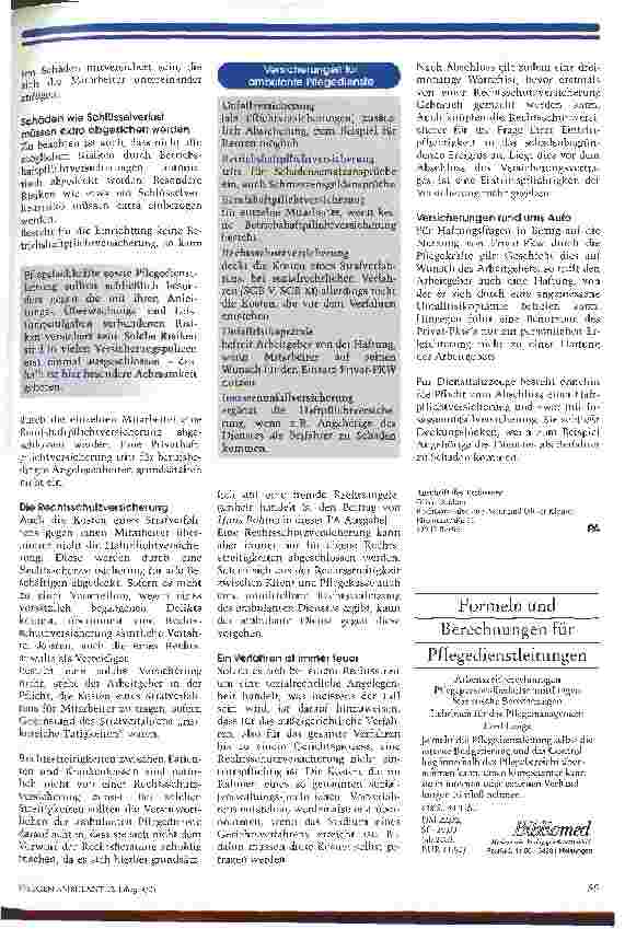 Vorschauseite 2: Aus Schaden besser klug als arm