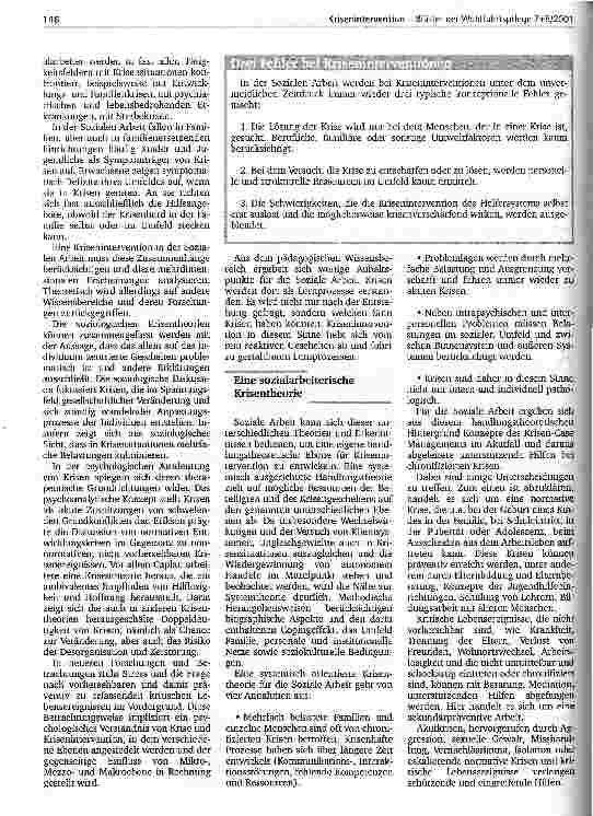 Vorschauseite 2: Krisenintervention in der Sozialen Arbeit