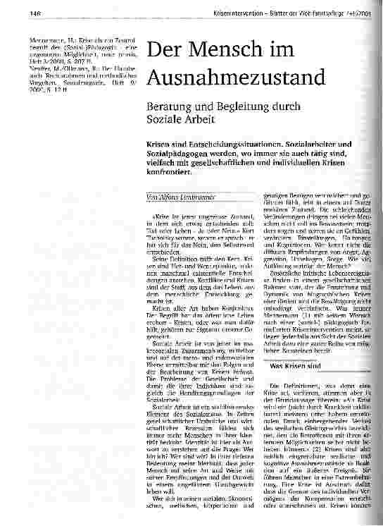 Vorschauseite 4: Krisenintervention in der Sozialen Arbeit