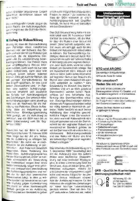 Vorschauseite 2: Recht und Praxis