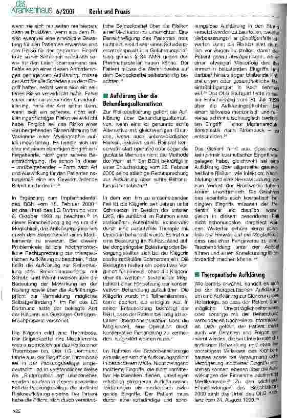 Vorschauseite 3: Recht und Praxis