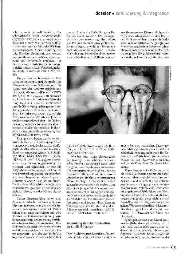 Vorschauseite 4: Sie erinnern uns an unsere eigene Unvollkommenheit