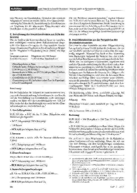 Vorschauseite 2: Investitionen in Seniorenimmobilien