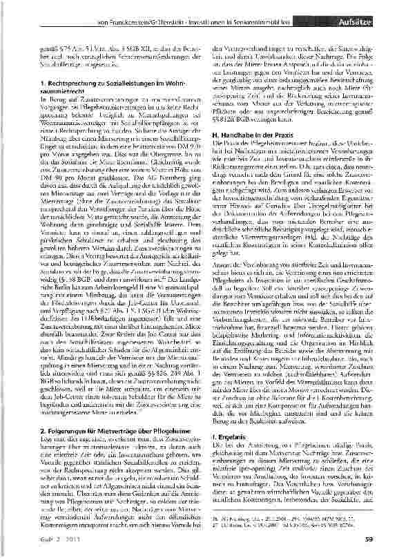 Vorschauseite 5: Investitionen in Seniorenimmobilien