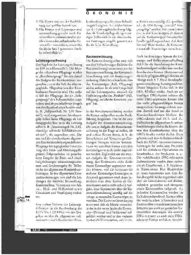 Vorschauseite 6: DRG-Systematik und Methoden-Pretest: Kalkulation der pflegerischen Leistungen Ein Beitrag der Pflegeökonomie zum DRG-Abrechnungssystem in Krankenhäusern