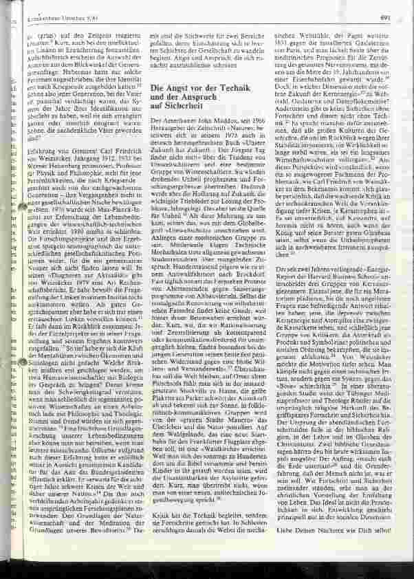 Vorschauseite 2: Die gesellschaftlichen Grundlagen der 80er Jahre