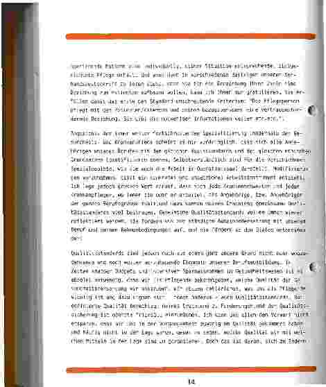 Vorschauseite 3: Qualitätsstandards aus der Sicht der SBK-Präsidentin