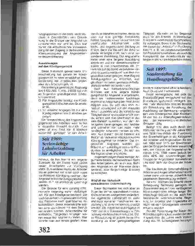 Vorschauseite 2: Arbeiter und Angestellte im Kündigungsrecht