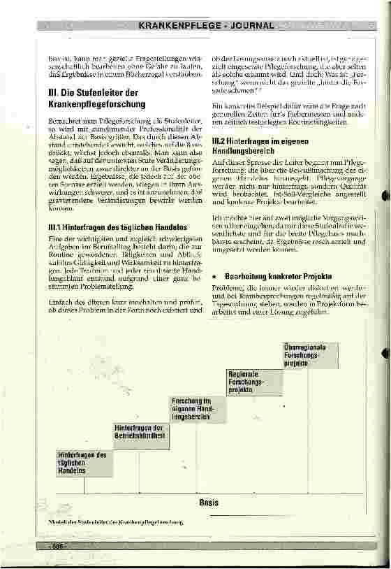 Vorschauseite 2: Wozu ist Pflegeforschung notwendig?