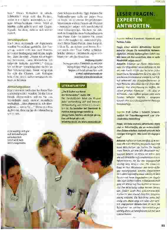 Vorschauseite 2: Verhandlungspoker unter Kollegen