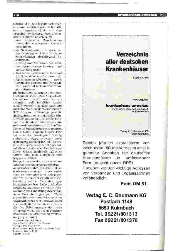 Vorschauseite 3: ISDN-Mitarbeitervertretung und organisatorische Gestaltung im Krankenhaus bei der Einführung