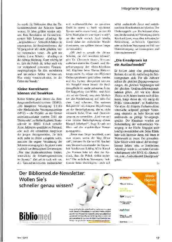Vorschauseite 2: Schritt für Schritt zum „diagonalen Patienten