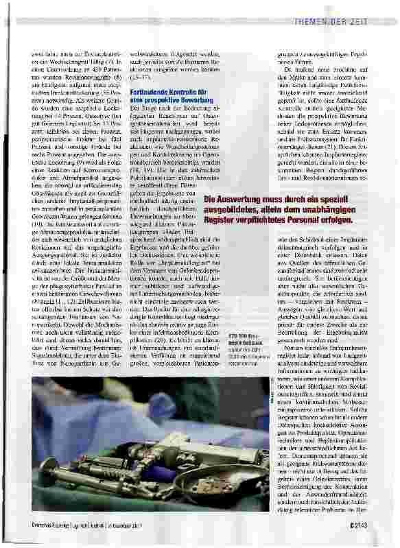 Vorschauseite 2: Höchsten Anforderungen genügen