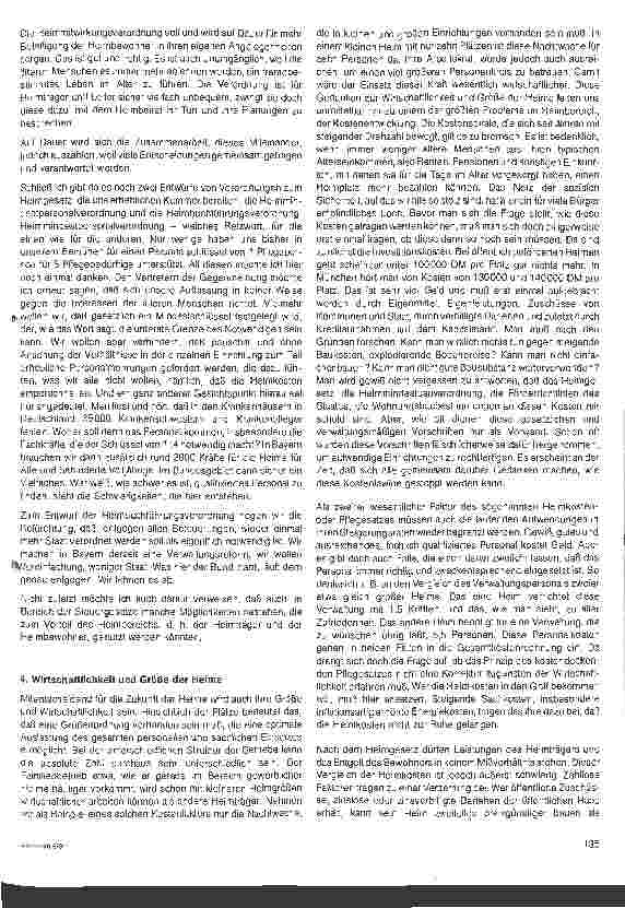 Vorschauseite 3: Die Zukunft der stationären Altenhilfe Bayr. Staatsministerium für Arbeit und Sozialordnung