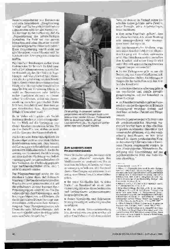 Vorschauseite 2: Die Pflege und die öffentliche Ignoranz