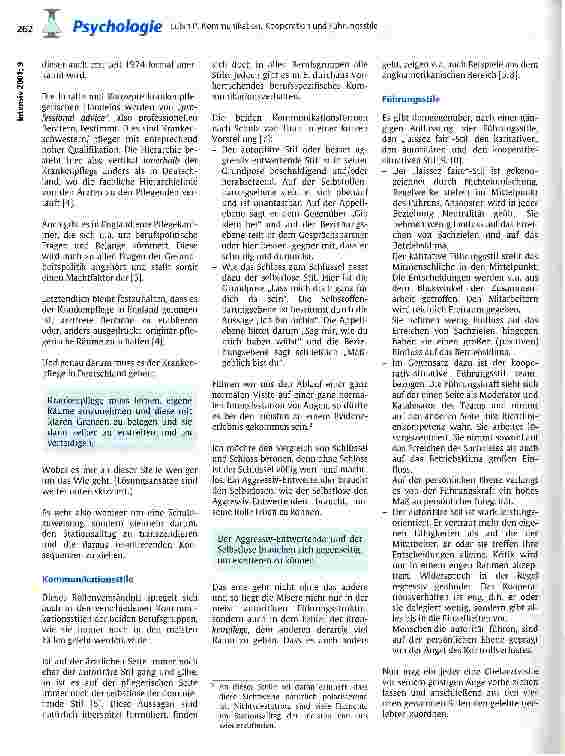 Vorschauseite 3: Kommunikation, Kooperation und Führungsstile auf Intensivstationen aus der Sicht der Pflege - Eine persönliche Einschätzung