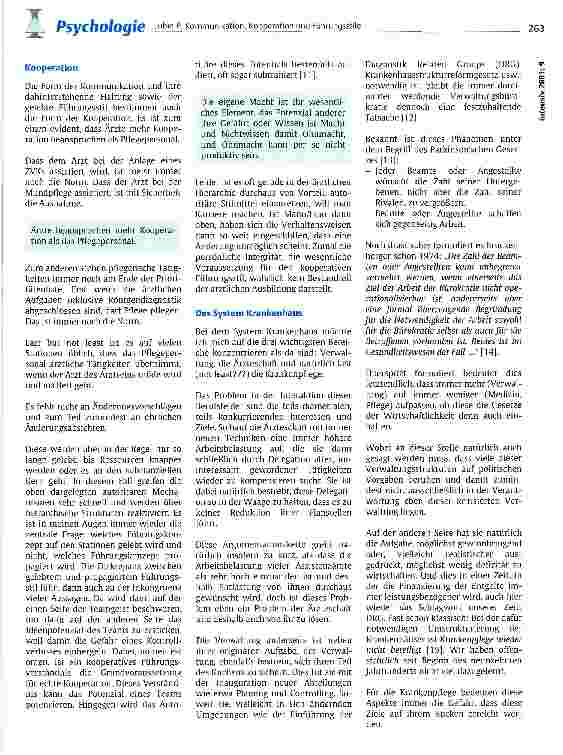 Vorschauseite 4: Kommunikation, Kooperation und Führungsstile auf Intensivstationen aus der Sicht der Pflege - Eine persönliche Einschätzung