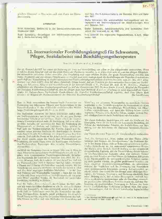 Vorschauseite 3: Leistungsfähige Krankenhäuser --- ein Wunschtraum