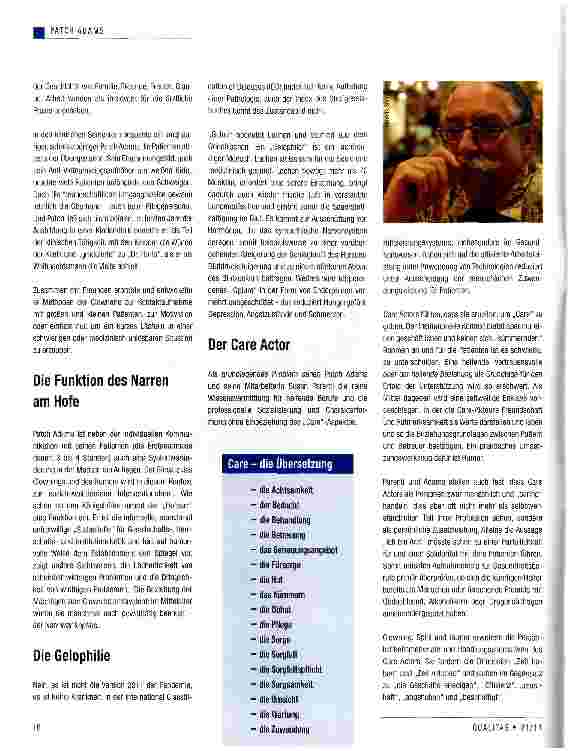 Vorschauseite 2: Gesundheit! - Dr. med. Patch Adams